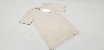 18 X BRAND NEW SELECTED HOMME TUFFET T SHIRTS SIZE XS RRP £18.00 (TOTAL RRP £324.00)