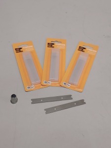 240 X BRAND NEW EXPRESS PACKS OF 2 4 STRIPPING BLADES IN EURO RETAIL BLISTER PACKAGING