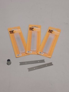 240 X BRAND NEW EXPRESS PACKS OF 2 4 STRIPPING BLADES IN EURO RETAIL BLISTER PACKAGING