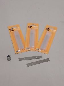 240 X BRAND NEW EXPRESS PACKS OF 2 4 STRIPPING BLADES IN EURO RETAIL BLISTER PACKAGING