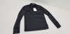 50 X BRAND NEW JACQUELINE DE YONG BLACK HIGH NECK TOPS SIZE MEDIUM RRP £16.00 (TOTAL RRP £800.00)