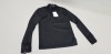 50 X BRAND NEW JACQUELINE DE YONG BLACK HIGH NECK TOPS SIZE MEDIUM RRP £16.00 (TOTAL RRP £800.00)