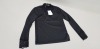 50 X BRAND NEW JACQUELINE DE YONG BLACK HIGH NECK TOPS SIZE XS RRP £16.00 (TOTAL RRP £800.00)