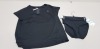 31 PIECE MIXED CLOTHING LOT CONTAINING 13 X SPANX FULL COVERAGE BOTTOMS IN JET BLACK SIZE MEDIUM AND 18 X REPLAY ONLY SPORTSWEAR TOPS SIZE 16/8