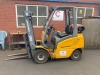 JUNGHEINRICH 1.6 t GAS FORK-LIFT CONTAINERMASTED AND SIDESHIFT Model: TFG16AK S No. 8989972 ** PLEASE NOTE THESE ITEMS ARE LOCATED IN STOCKPORT & WILL REQUIRE COLLECTING FROM THE PREMISES ** (IMPORTANT: THIS ASSET WILL BE THE LAST TO BE COLLECTED FROM SIT - 2