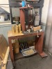 HYDRAULIC PRESS ON METAL STAND ** PLEASE NOTE THESE ITEMS ARE LOCATED IN STOCKPORT & WILL REQUIRE COLLECTING FROM THE PREMISES ** - 2