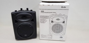 1 X BRAND NEW QTX QR8 8 PASSIVE MOULDED PA SPEAKER BOX