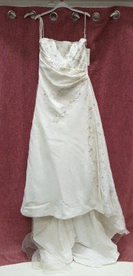 1 X ROMANTICA WEDDING DRESS SIZE 14 RRP £745.00