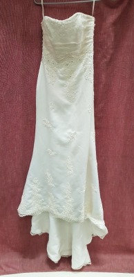 1 X BEVAN WEDDING DRESS SIZE 10 RRP £665.00