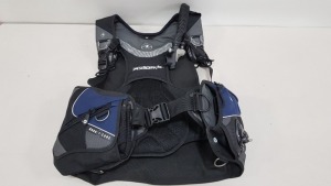 1 X AQUALUNG DIVING HARNESS SIZE ML