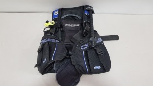 1 X CRESSI SUB DIVING HARNESS SIZE UNKNOWN