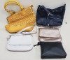 18 X BRAND NEW WOMENS HANDBAGS IN VARIOUS STYLES AND SIZES