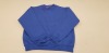 25 X BRAND NEW PAPINI SWEATSHIRTS IN ROYAL BLUE SIZE XS