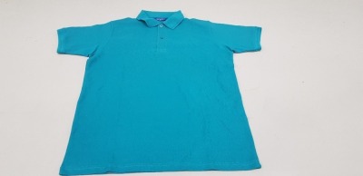 35 X BRAND NEW PAPINI POLO SHIRTS IN JADE SIZE XS