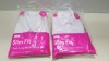 80 X BRAND NEW F&F SLIM FIT GIRLS WHITE SHIRTS ALL IN VARIOUS SIZES AND SLEEVE LENGTHS ( IN 4 TRAYS NOT INCLUDED )