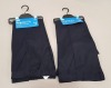 30 X BRAND NEW F&F REGULAR FIT 2 PACK BOYS TROUSERS ALL IN SIZE (9-10 YRS) ALL IN DARK NAVY COLOUR (PLEASE NOTE SOME PANTS HAVE SIMPLE WIRE SECURITY TAG - EASILY REMOVED )