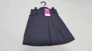 22 X BRAND NEW F&F SKIRTS ALL IN GREY ALL IN SIZE 5-6 YRS