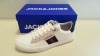 5 X BRAND NEW JACK JONES WHITE TRAINER - IN ORIGINAL BOXES - SIZE 9