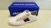 6 X BRAND NEW JACK JONES WHITE TRAINER - IN ORIGINAL BOXES - SIZE 8