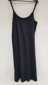 30 X BRAND NEW JACQUELINE DE YONG LIFE STRAP, BLACK SHOULDER DRESS - IN SIZE LARGE RRP £14.99pp