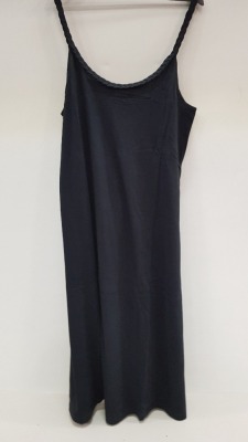 40 X BRAND NEW JACQUELINE DE YONG LIFE STRAP, BLACK SHOULDER DRESS - IN SIZE XS RRP £14.99pp