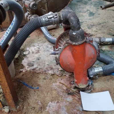 AIR OPERATED DIAPHRAGM PUMP (NOTE: ASSET LOCATED IN MIDDLETON & MUST BE REMOVED BY 16TH SEPTEMBER 2022)