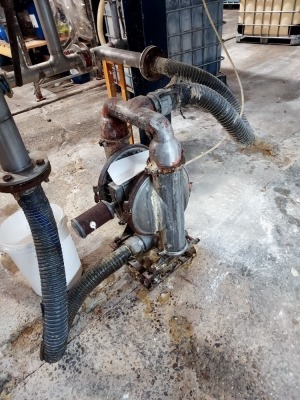 AIR OPERATED DIAPHRAGM PUMP (NOTE: ASSET LOCATED IN MIDDLETON & MUST BE REMOVED BY 16TH SEPTEMBER 2022)