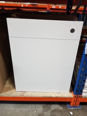 2 X IDEAL STANDARD TEMPO BATHROOM UNITS WHITE