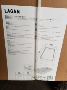 BRAND NEW COOK & LEWIS LAGAN SHOWER TRAY 1000MM (L) X 800MM (W)