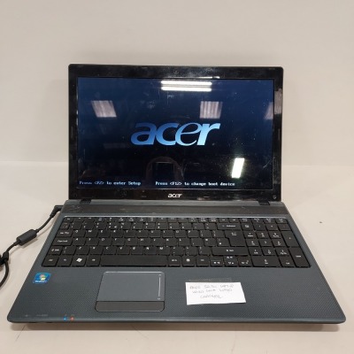 1 X ACER 5250 LAPTOP - HARD DRIVE WIPED - NO - OS - WITH CHARGER