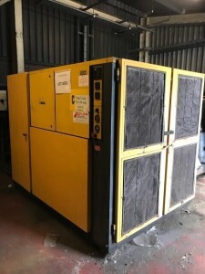 HPC PLUSAIR DSB140 7.5KW COMPRESSOR REF NO. C910 (NOTE: ASSET LOCATED IN MIDDLETON & MUST BE REMOVED BY 16TH SEPTEMBER 2022)