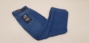 10 X BRAND NEW NOISY MAY MEDIUM BLUE DENIM JEANS SIZE 34/32 RRP £32,00 (TOTAL RRP £320.00)