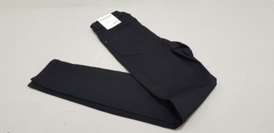 16 X BRAND NEW DOROTHY PERKINS FRANKIE SUPER SOFT SKINNY JEANS IN BLACK - SIZE UK 12R RRP £20.00 (TOTAL RRP £320.00)