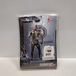 20 X BRAND NEW ROBOCOP MORPHSUITS IN SIZE LARGE