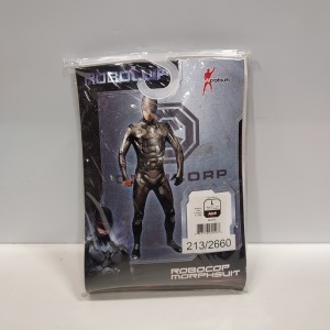 20 X BRAND NEW ROBOCOP MORPHSUITS IN SIZE LARGE