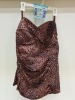 25 X BRAND NEW SPANX LEOPARD TWIST BANDEAU TANKINI SIZE XL ( RRP $34.99 ) ( TOTAL RRP $ 874.75 )