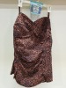 25 X BRAND NEW SPANX LEOPARD TWIST BANDEAU TANKINI SIZE S ( RRP $34.99 ) ( TOTAL RRP $ 874.75 )