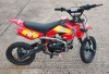 1 X MOTOMADNESS PIT BIKE 125 CC ( SN : BD125-1 ) - STARTS AND RUNS - BACK TYRE NEEDS REPLACING - PRODUCTION DATE - 2020 Y 09 M - 2