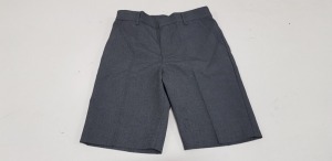 60 X BRAND NEW F&F PACKS OF 2 REGULAR FIT GREY BOYS SHORTS ALL IN SIZE (11-12 YRS ) RRP £ 11 .00 ( TOTAL RRP £ 660.00 )