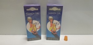 50 X BRAND NEW ORIGINAL FRENCH COLLECTION FASHION GIRL EAU DE PARFUM - 100ML