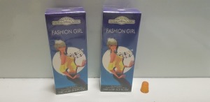 50 X BRAND NEW ORIGINAL FRENCH COLLECTION FASHION GIRL EAU DE PARFUM - 100ML