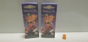 50 X BRAND NEW ORIGINAL FRENCH COLLECTION SPARKLING GIRL EAU DE PARFUM - 100ML