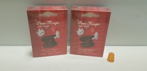 50 X BRAND NEW ORIGINAL FRENCH COLLECTION PURE MAGIC EAU DE PARFUM - 100ML