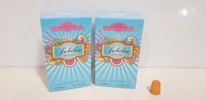 50 X BRAND NEW ORIGINAL FRENCH COLLECTION JUBILEE EAU DE PARFUM - 100ML