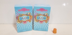 50 X BRAND NEW ORIGINAL FRENCH COLLECTION JUBILEE EAU DE PARFUM - 100ML