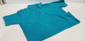 35 X BRAND NEW PAPINI POLO SHIRTS IN JADE SIZE XS