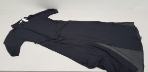 57 X BRAND NEW TOPSHOP MAXI BEACH SKIRT/DRESS ALL IN BLACK ALL IN (SIZE S) -RRP £ 29.00 PP - TOTAL RRP £ 1,653.00