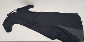 57 X BRAND NEW TOPSHOP MAXI BEACH SKIRT/DRESS ALL IN BLACK ALL IN (SIZE M) -RRP £ 29.00 PP - TOTAL RRP £ 1,653.00