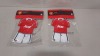 400 X BRAND NEW OFFICIAL MANCHESTER UNITED CAR / WINDOW RETRO REPLICA MINI KITS WITH SUCTION CUP - (IN 2 CARTONS)