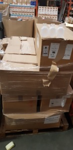 APPROX 1500 X BRAND NEW TRANSPARENT WATCH BOXES. (10 BOXES ON FULL PALLET)